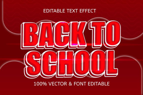 Back to School Cartoon Vector: Fully Editable & Fun