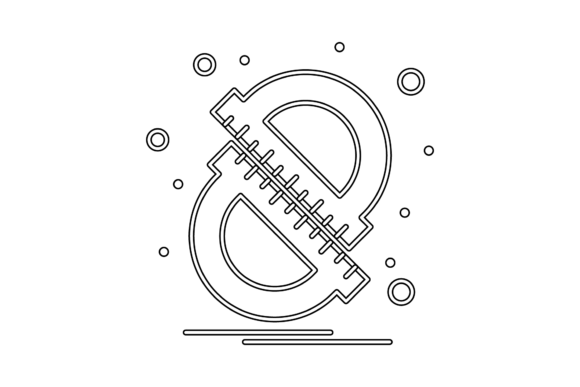 Back to School Ruler Arc Outline: A Versatile Design Resource