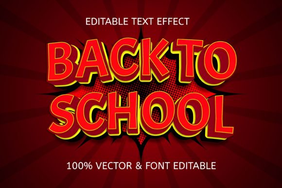 Back to School Style Comic Editable: Strategic Design Assets for Intentional Creators