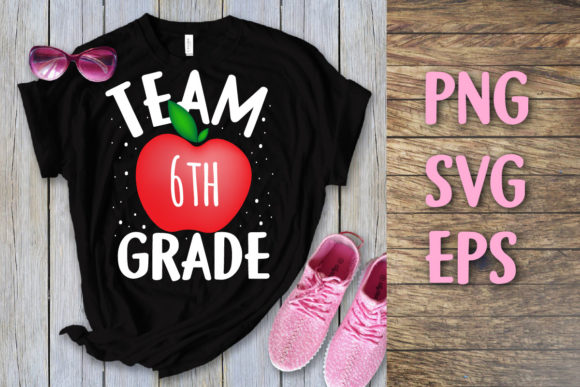Back to School Team 6th Grade Svg: A Practical Design Resource for Print on Demand Creators