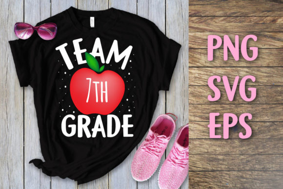 Back to School Team 7th Grade SVG: A Versatile Asset for Print on Demand Creators