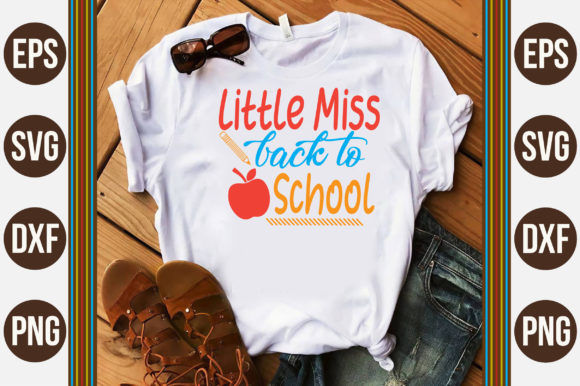 Little Miss Back to School: Your Complete Digital Design Set for a Smooth School Season