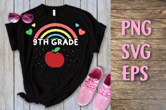 The Strategic Value of 9th Grade Back to School SVG T-Shirt Designs in Print on Demand