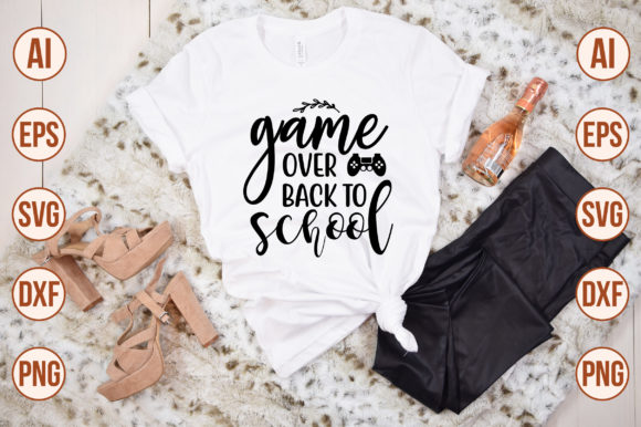 Unlocking Creative Projects with the Game over Back to School-01 Digital Design Set