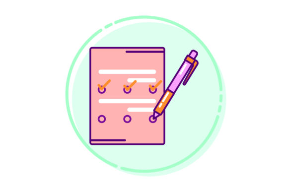 Vector Back to School Circle Style: A Design Asset for Real Projects